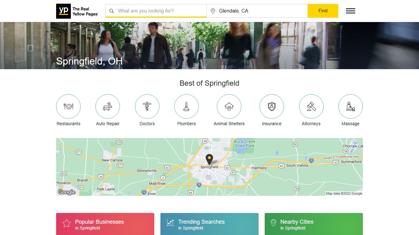 The Real Yellow Pages® - Springfield, OH Directory - YP.com
